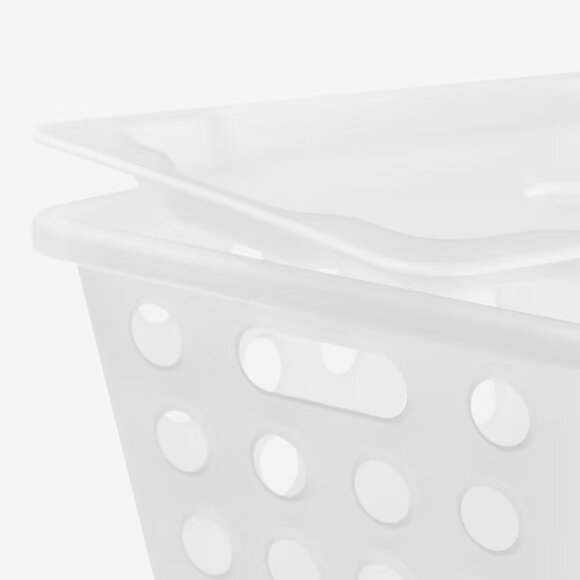 IKEA RUNDBAL Storage box with lid, natural - Picture 13 of 15